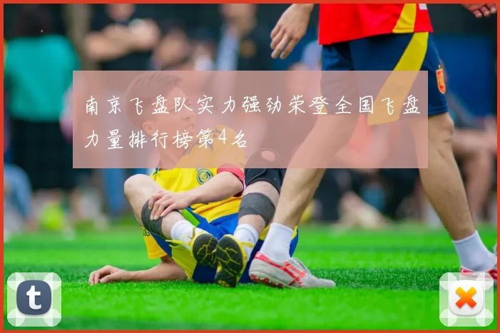 南京飞盘队实力强劲荣登全国飞盘力量排行榜第4名