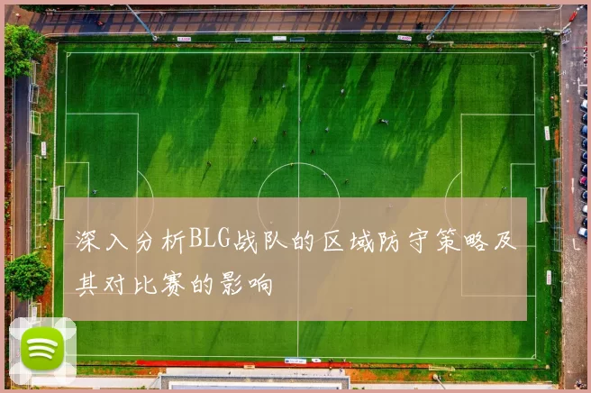 深入分析BLG战队的区域防守策略及其对比赛的影响